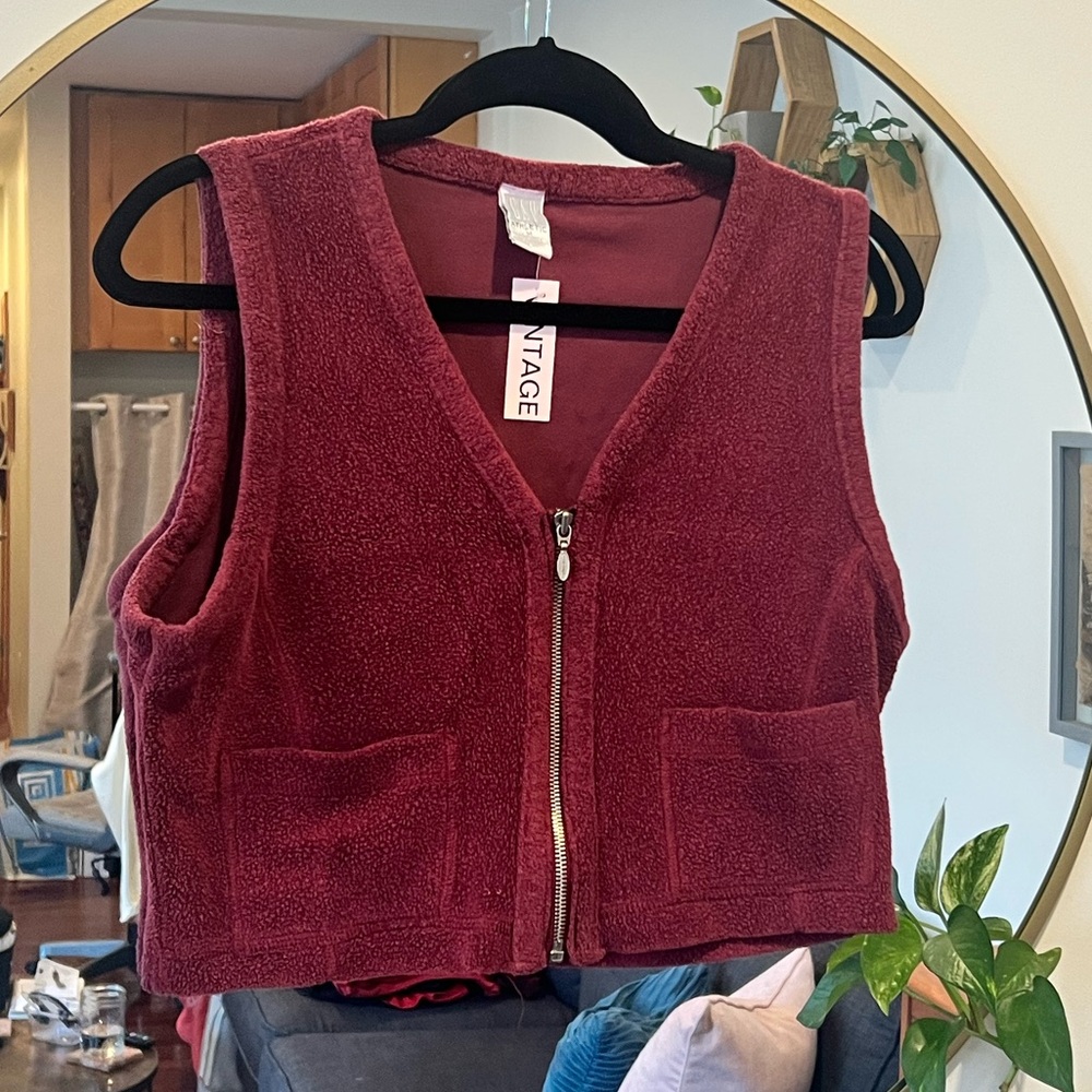 Vintage GAP Maroon Vest